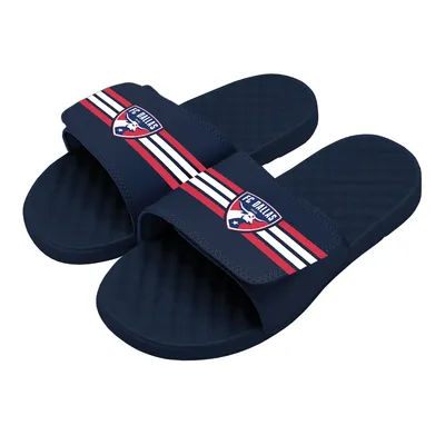 FC Dallas ISlide Stripe Slide Sandals - Navy