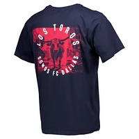 Men's Navy FC Dallas Street Heavy Relaxed T-Shirt