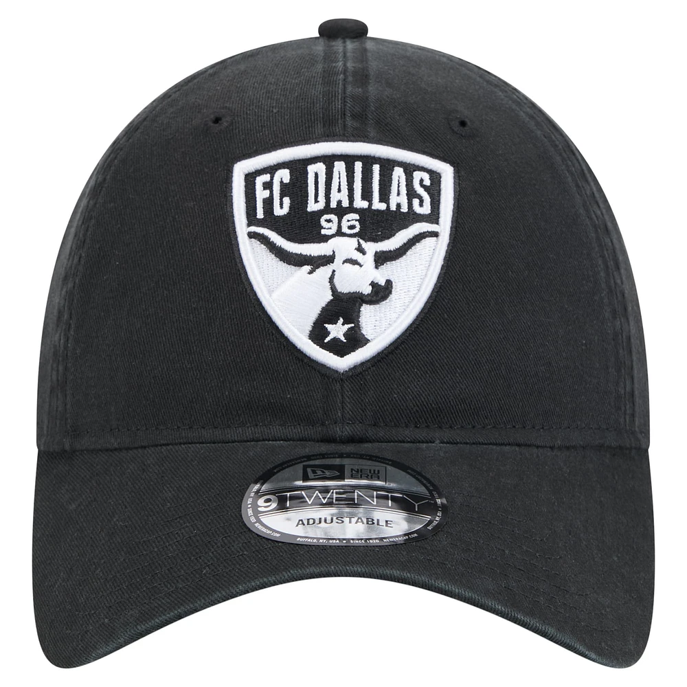 Men's New Era  Black FC Dallas 2025 Kickoff 9TWENTY Adjustable Hat