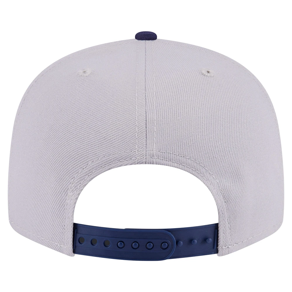 Men's New Era Gray FC Dallas Color Pack Two-Tone 9FIFTY Snapback Hat
