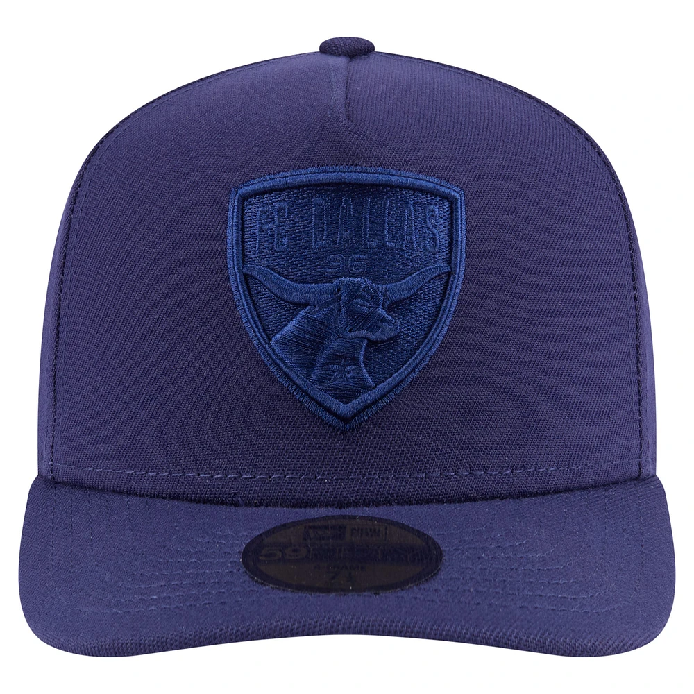 Casquette ajustée A-Frame 59FIFTY FC Dallas Color Pack bleu marine New Era pour homme
