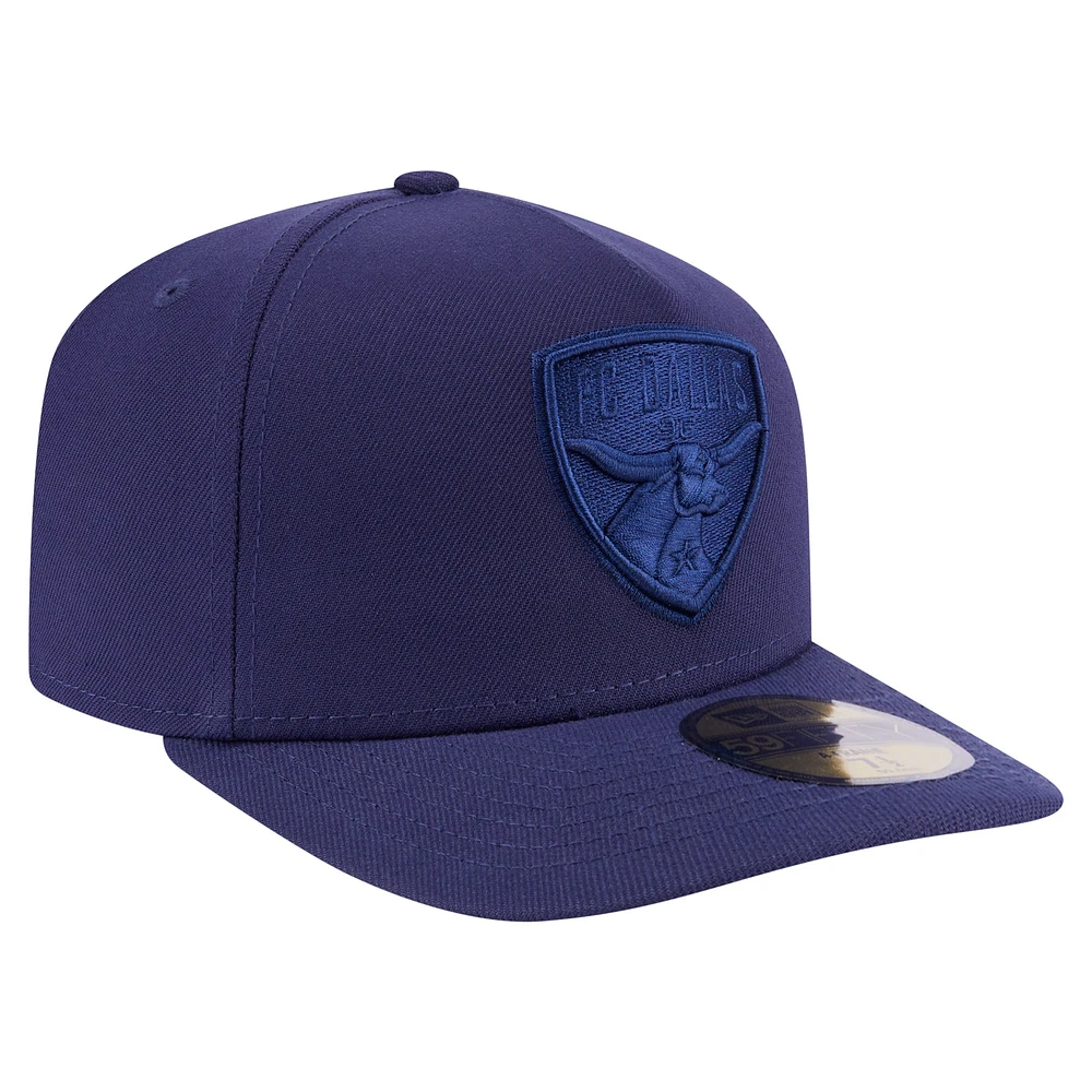 Casquette ajustée A-Frame 59FIFTY FC Dallas Color Pack bleu marine New Era pour homme