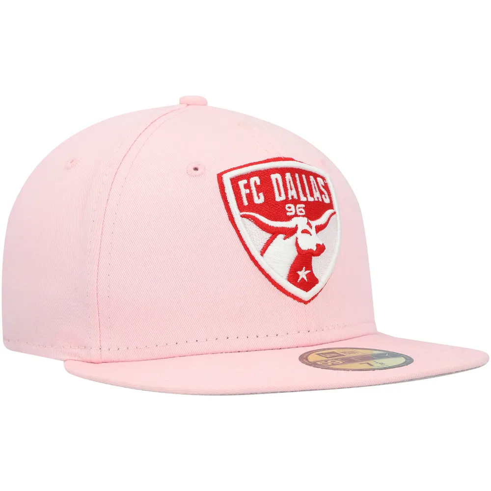 Casquette ajustée 59FIFTY FC Dallas Pastel Pack New Era pour homme rose