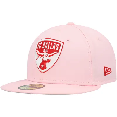 Casquette ajustée 59FIFTY FC Dallas Pastel Pack New Era pour homme rose