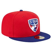 Men's New Era  Red FC Dallas 2025 Kickoff 59FIFTY Fitted Hat