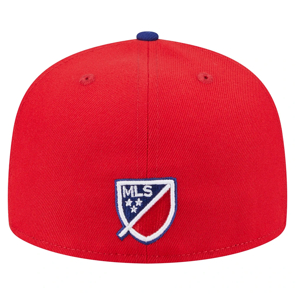 Men's New Era  Red FC Dallas 2025 Kickoff 59FIFTY Fitted Hat
