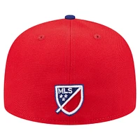 Men's New Era  Red FC Dallas 2025 Kickoff 59FIFTY Fitted Hat