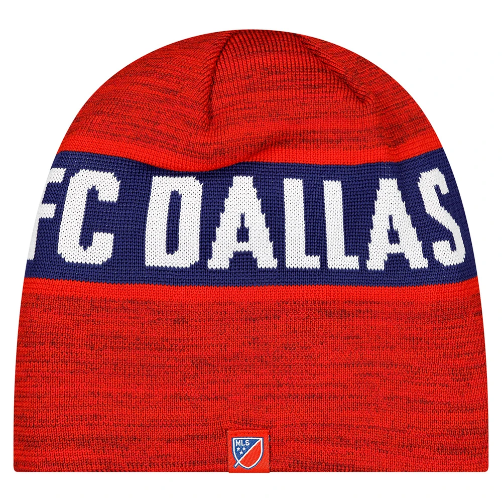 Men's New Era Red FC Dallas 2025 Kickoff Beanie