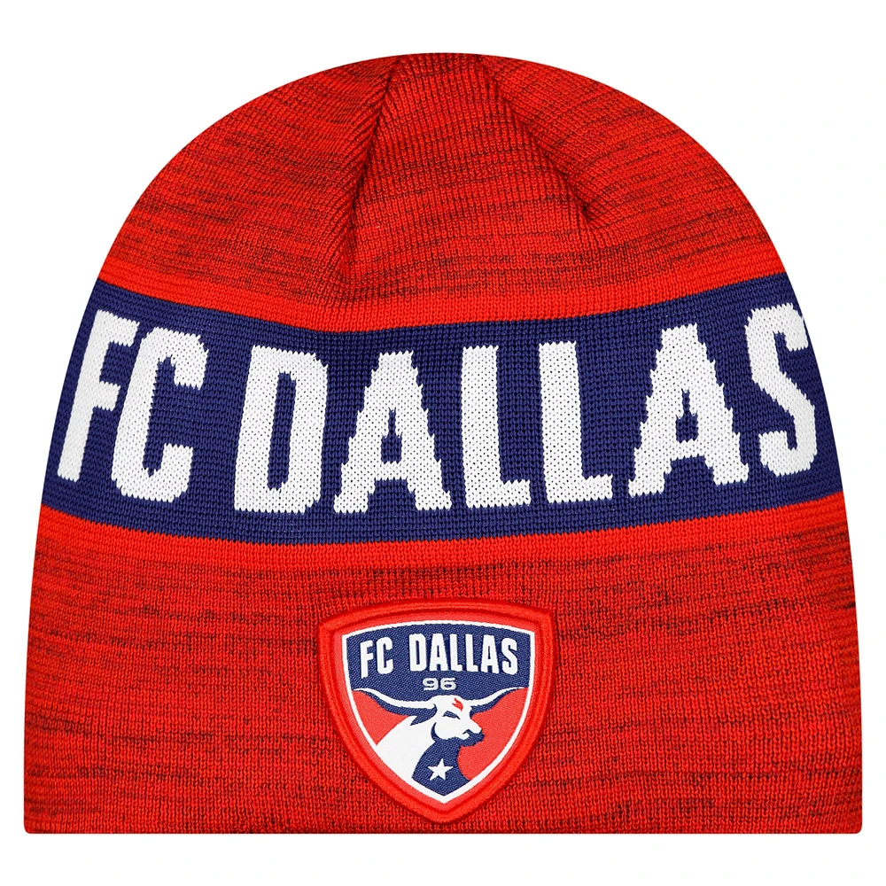 Men's New Era Red FC Dallas 2025 Kickoff Beanie