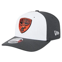 Men's New Era  White/Gray FC Dallas 2025 Jersey Hook 9SEVENTY Stretch-Snap Hat