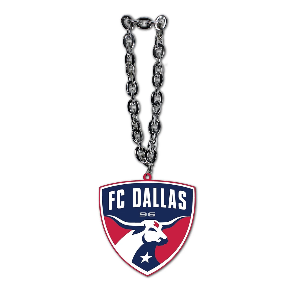 Collier chaîne avec logo de l'équipe MOJO FC Dallas