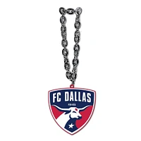 Collier chaîne avec logo de l'équipe MOJO FC Dallas