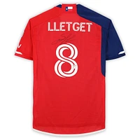 Sebastian Lletget FC Dallas Autographed Match-Used #8 Red adidas Jersey from the 2024 MLS Season - Size M