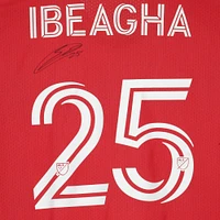 Sebastien Ibeagha FC Dallas Autographed Match-Used #25 Jersey from the 2023 MLS Season