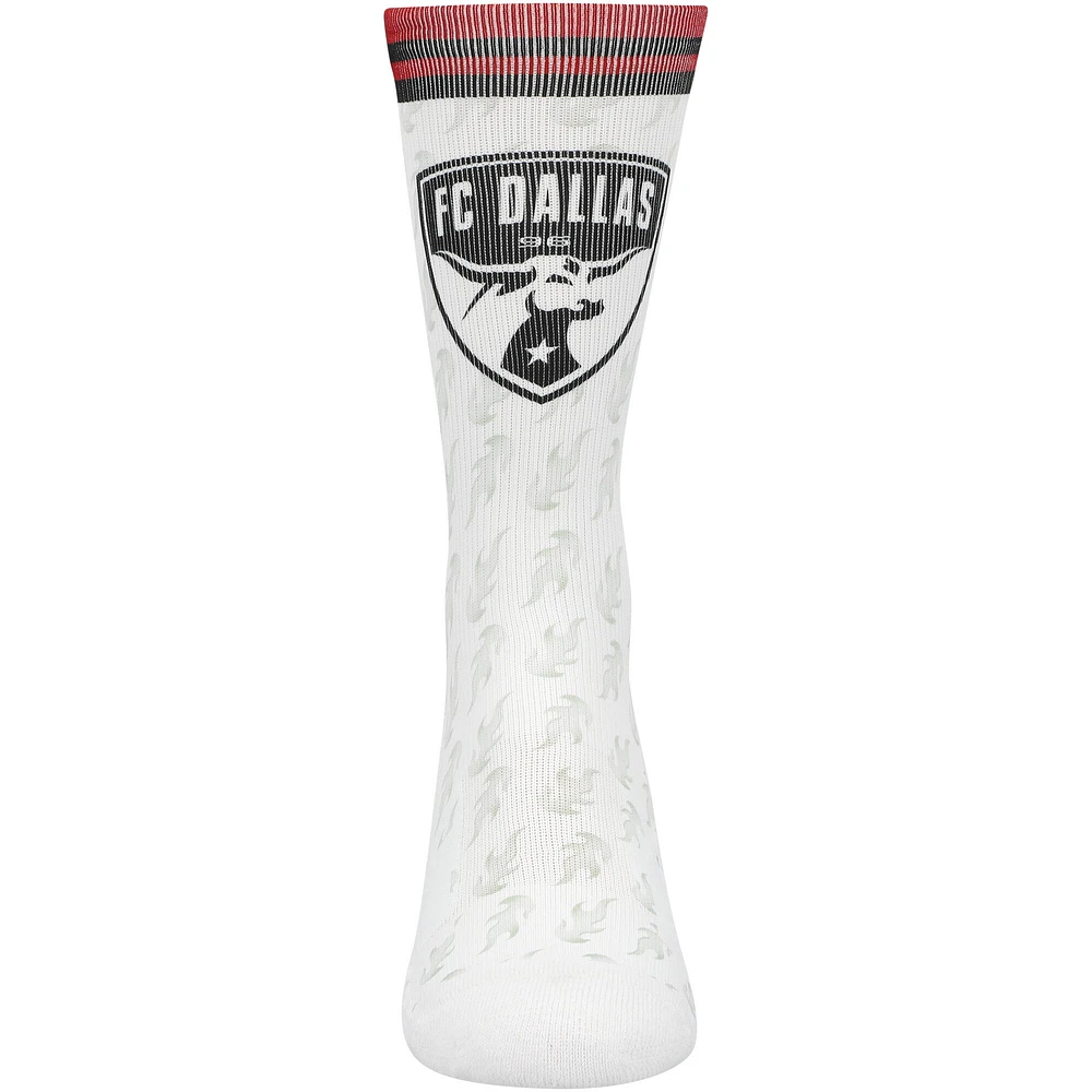 Strideline FC Dallas Chaussettes mi-mollet à crochets