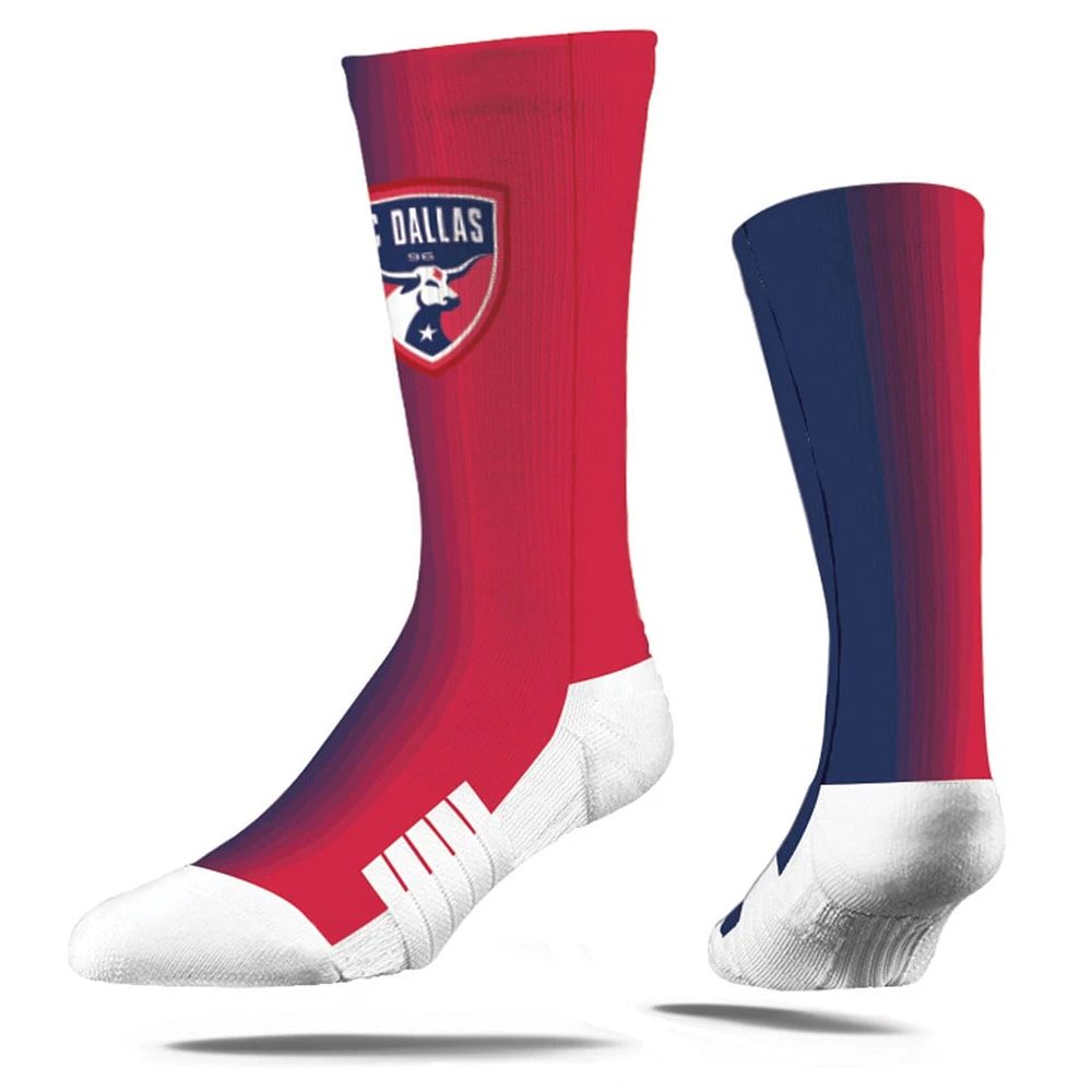 Chaussettes Strideline unisexes rouges FC Dallas 2024 Jersey Hook Premium Crew