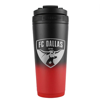 WinCraft FC Dallas 26oz. Bouteille mélangeur à shaker à glace en acier inoxydable Ombre