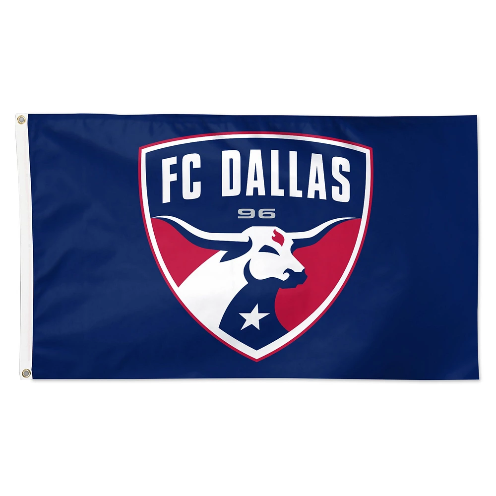 Drapeau unilatéral WinCraft FC Dallas 3 pi x 5 pi