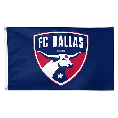 Drapeau unilatéral WinCraft FC Dallas 3 pi x 5 pi