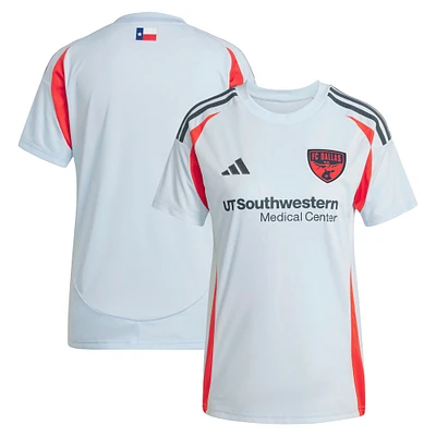 Women's adidas  Light Blue FC Dallas 2025 The Inferno Kit Replica Jersey