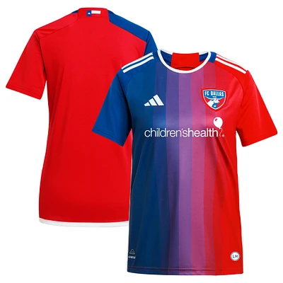 Maillot adidas bleu marine FC Dallas 2024 After Burner Replica pour femme