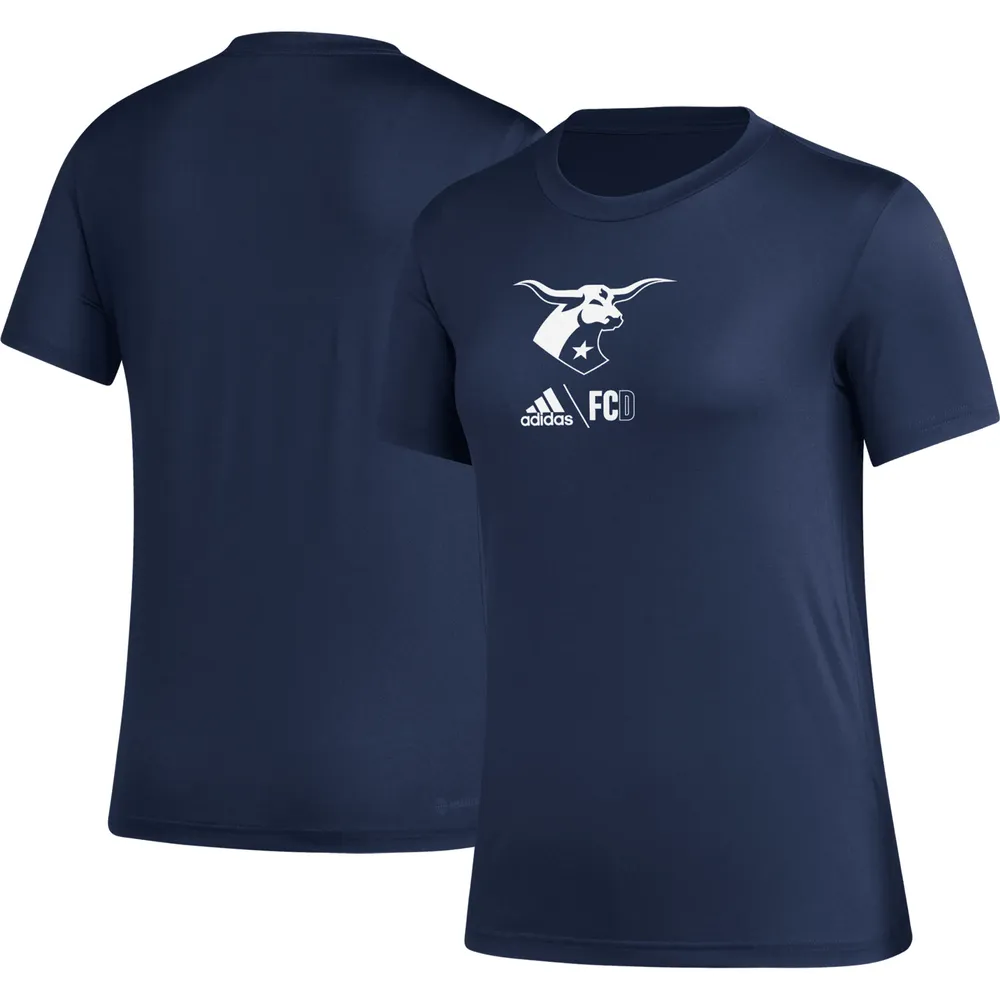 Women's adidas Navy FC Dallas AEROREADY Club Icon T-Shirt