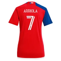 Women's adidas Paul Arriola Navy FC Dallas 2024 After Burner Replica Player Jersey