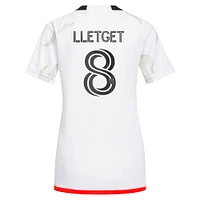 Women's adidas Sebastian Lletget White FC Dallas 2024 Burn Baby Replica Player Jersey