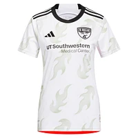 Maillot Adidas FC Dallas 2023 Burn Baby Replica pour femme - Blanc