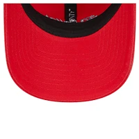 Casquette réglable rouge FC Dallas Throwback 9TWENTY New Era pour femme