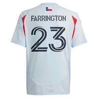 Youth adidas Logan Farrington Light Blue FC Dallas 2025 The Inferno Kit Replica Player Jersey