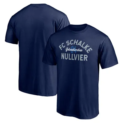 Men's Fanatics Branded Navy FC Schalke 04 Varsity T-Shirt