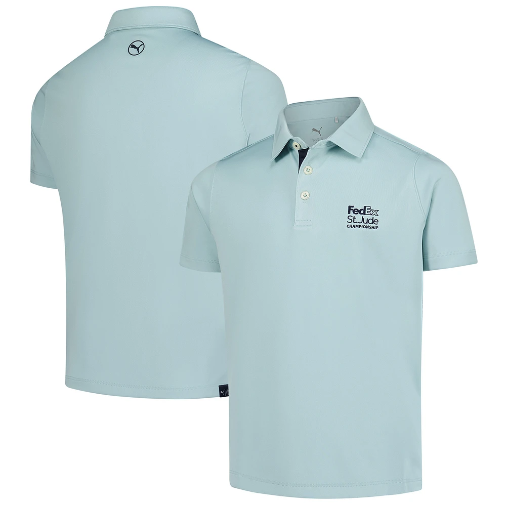 Polo Puma Mint FedEx St. Jude Championship Pure 2.0 pour garçon
