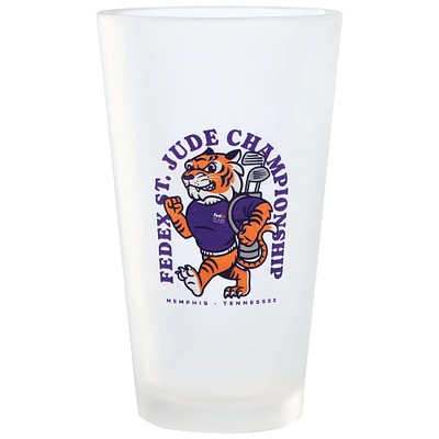 Championnat FedEx St. Jude 16oz. Verre à pinte givré Tigre