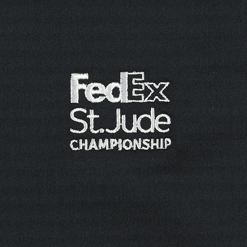 Men's Nike  Black FedEx St. Jude Championship Performance Victory Half-Zip Pullover