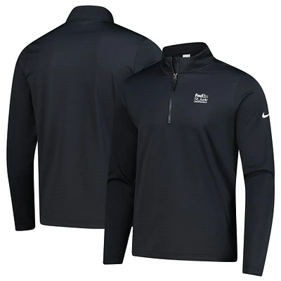 Men's Nike  Black FedEx St. Jude Championship Performance Victory Half-Zip Pullover