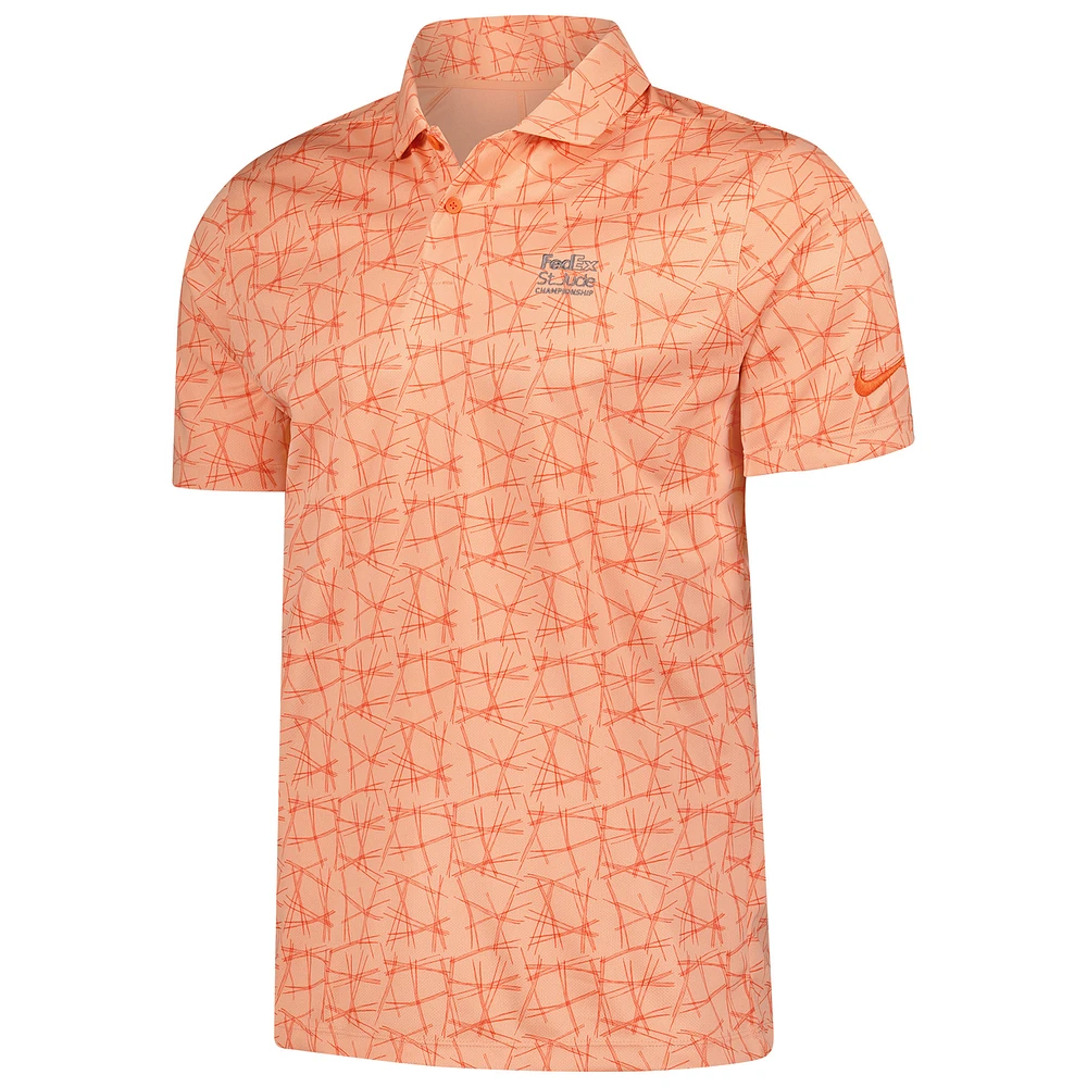 Men's Nike  Orange FedEx St. Jude Championship Longleaf Performance Polo