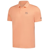 Polo Nike orange FedEx St. Jude Championship Victory Solid Performance pour homme
