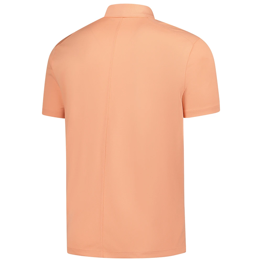 Polo Nike orange FedEx St. Jude Championship Victory Solid Performance pour homme