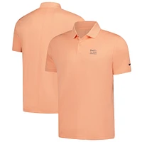 Polo Nike orange FedEx St. Jude Championship Victory Solid Performance pour homme