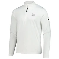 Men's Nike  White FedEx St. Jude Championship Performance Victory Quarter-Zip Pullover