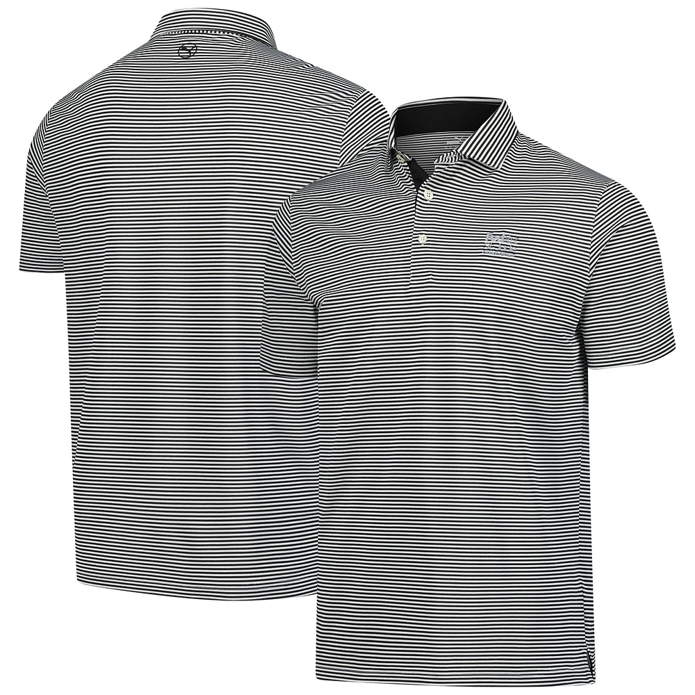 Polo en piqué noir Puma FedEx St. Jude Championship Isle pour homme