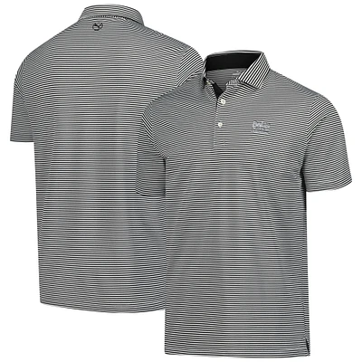 Polo en piqué noir Puma FedEx St. Jude Championship Isle pour homme