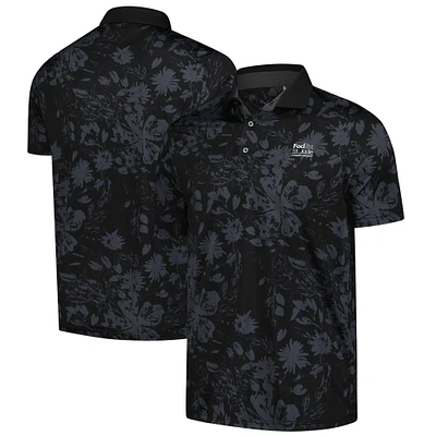 Polo Puma noir FedEx St. Jude Championship MATTR Rose pour homme
