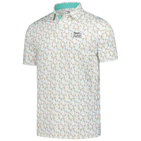 Polo Puma blanc FedEx St. Jude Championship MATTR Paradise pour homme