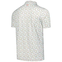 Polo Puma blanc FedEx St. Jude Championship MATTR Paradise pour homme