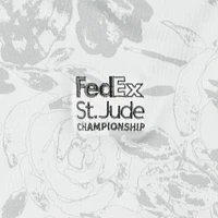 Men's Puma  White FedEx St. Jude Championship Pure 2.0 Rose Quarter-Zip Pullover