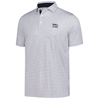 Men's Puma  White FedEx St. Jude Championship Volition Micro Star MATTR Polo