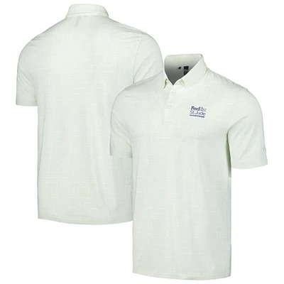 Men's adidas Green FedEx St. Jude Championship Go-To Printed Tri-Blend Polo