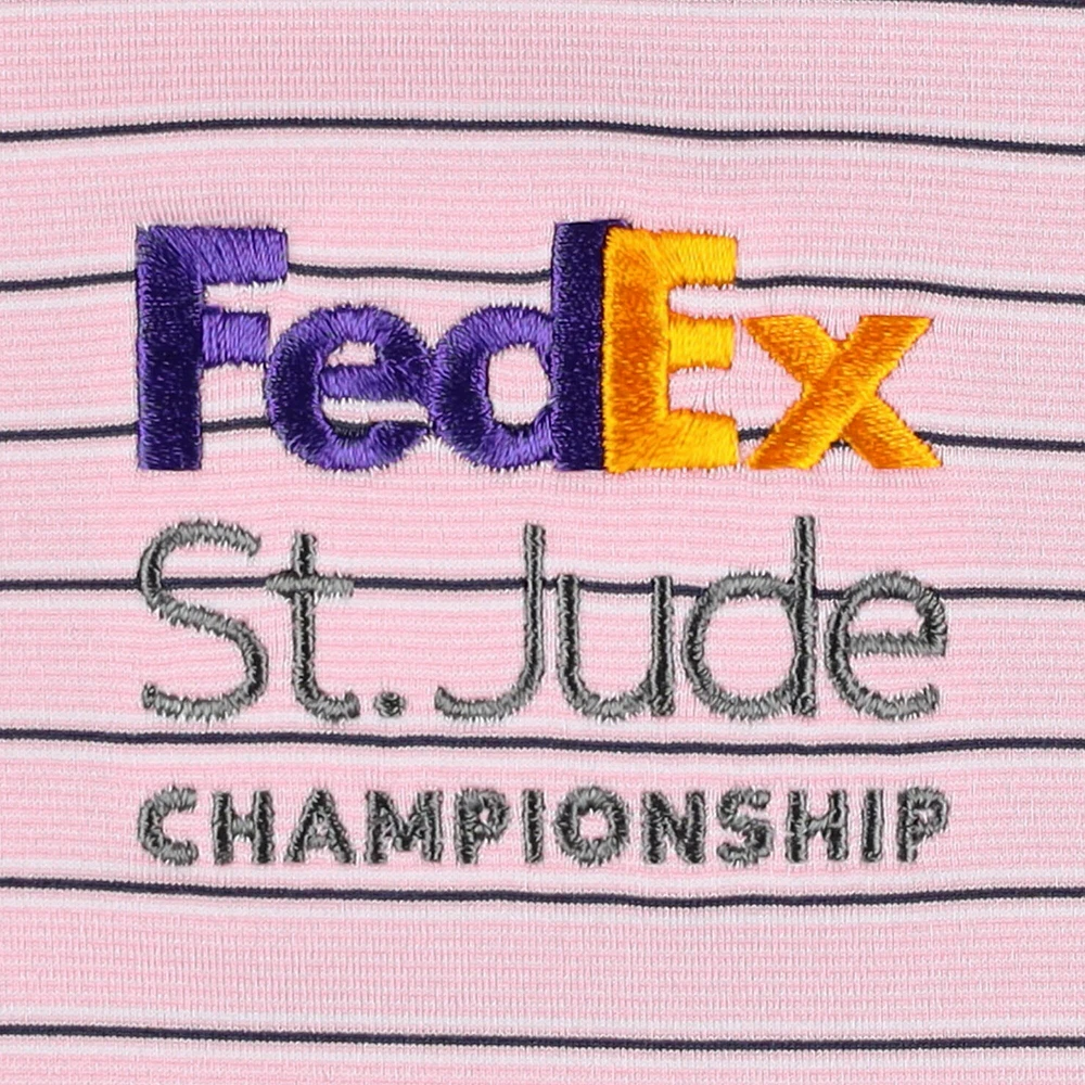 Polo Puma FedEx St. Jude Championship Bay MATTR rose pour hommes